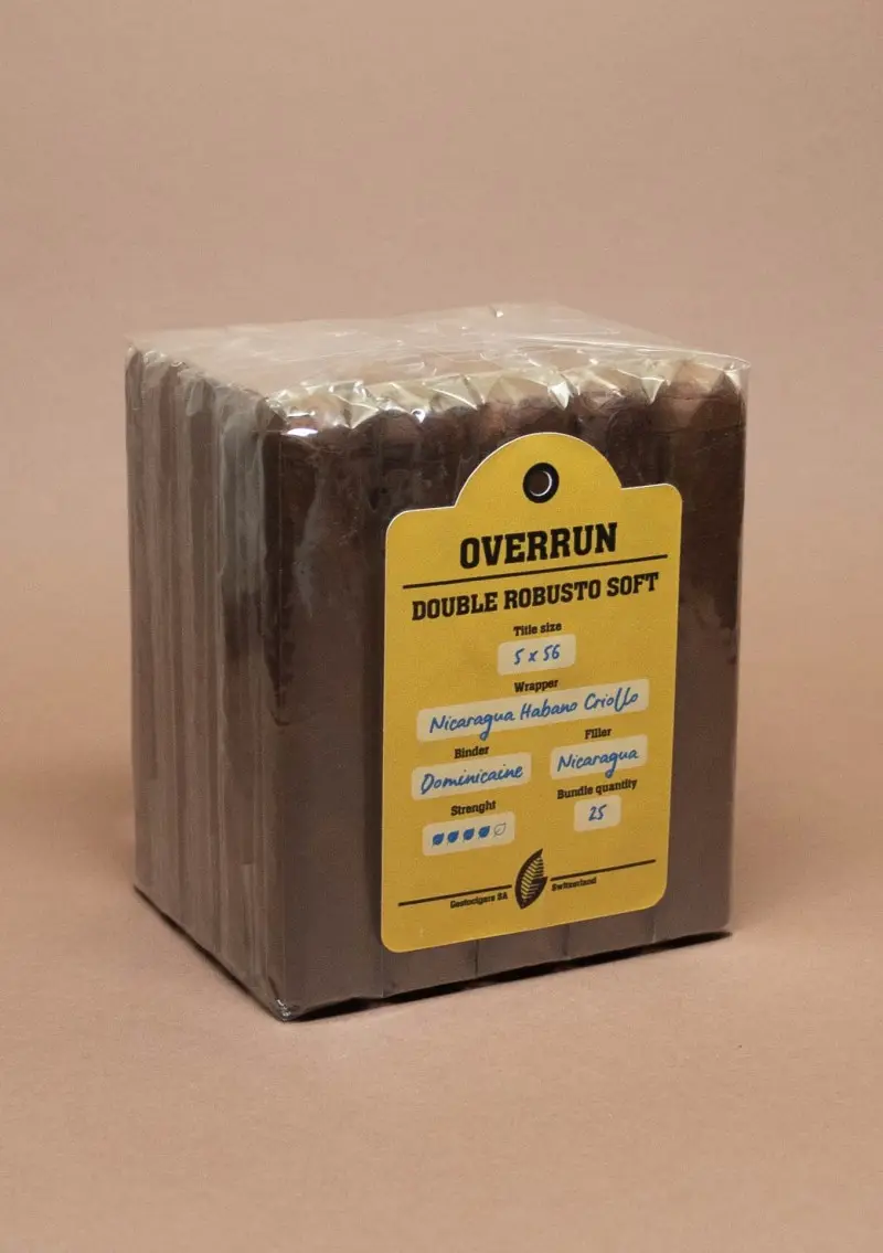 Overrun, Est Double Robusto Soft